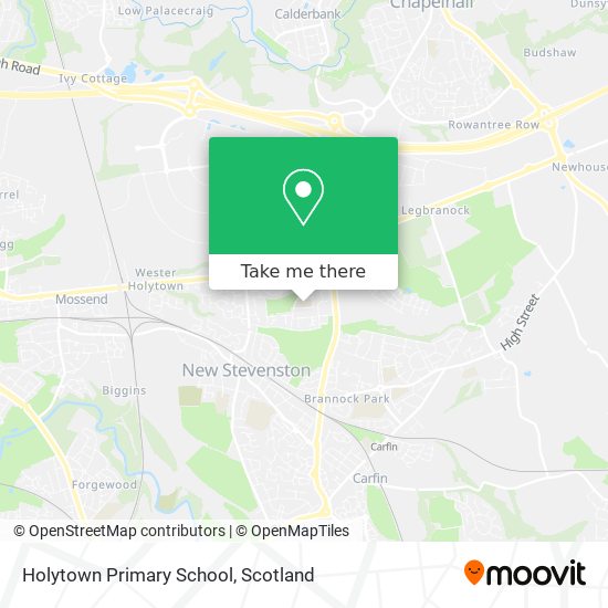 Holytown Primary School map