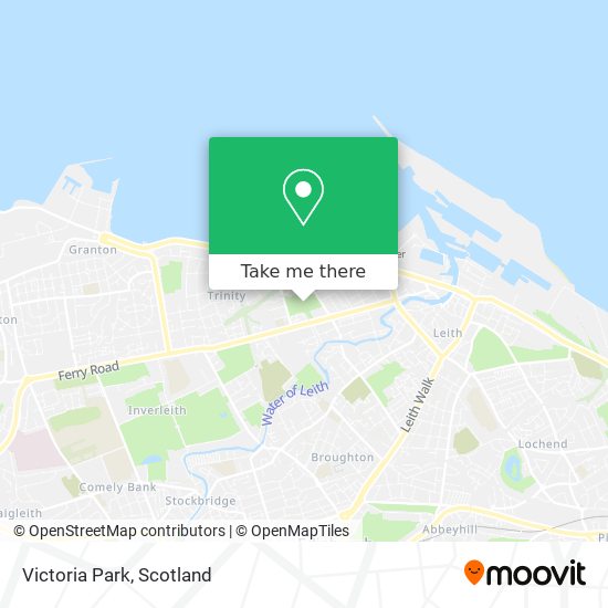 Victoria Park map
