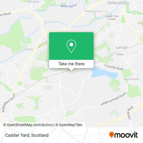 Cadder Yard map