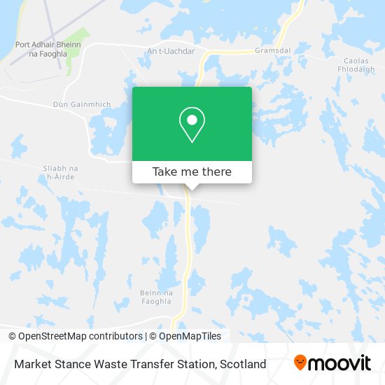 Market Stance Waste Transfer Station map