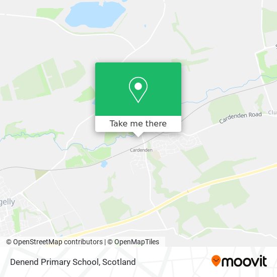 Denend Primary School map