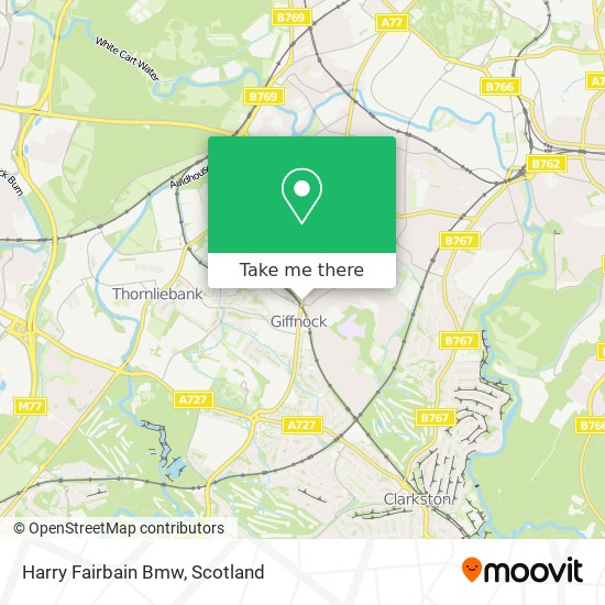 Harry Fairbain Bmw map