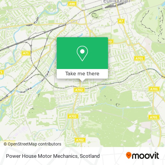 Power House Motor Mechanics map