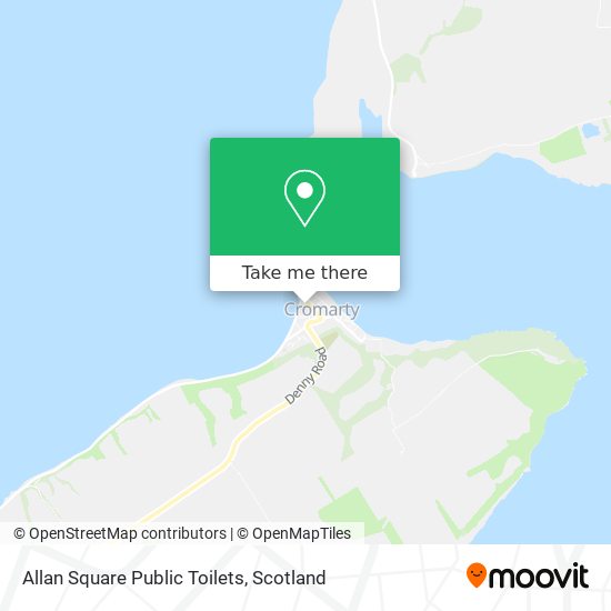Allan Square Public Toilets map