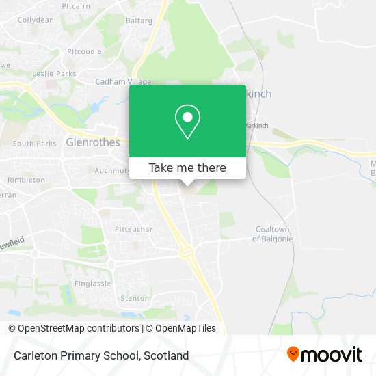 Carleton Primary School map