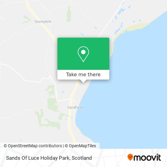 Sands Of Luce Holiday Park map