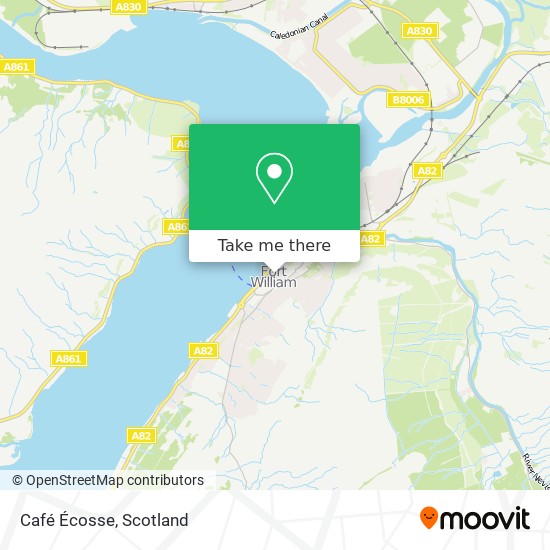 Café Écosse map