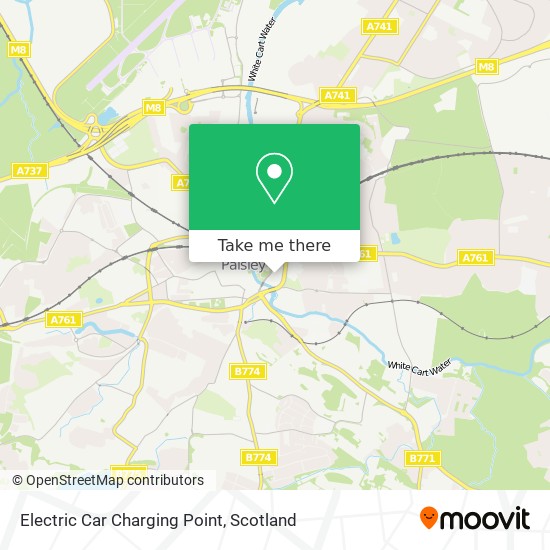 Electric Car Charging Point map