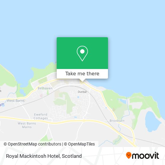 Royal Mackintosh Hotel map
