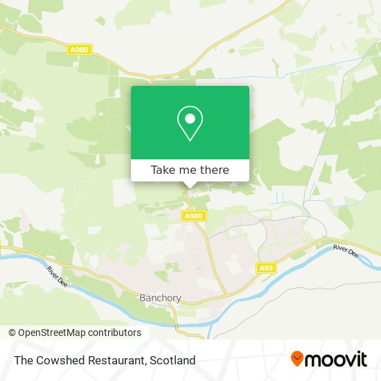 The Cowshed Restaurant map