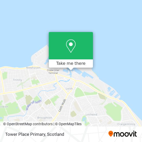 Tower Place Primary map