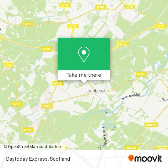 Daytoday Express map