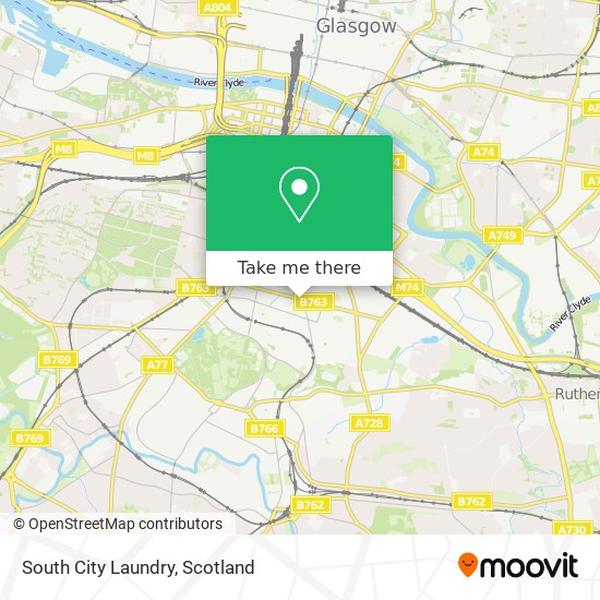 South City Laundry map