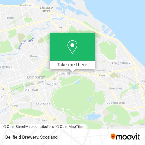 Bellfield Brewery map
