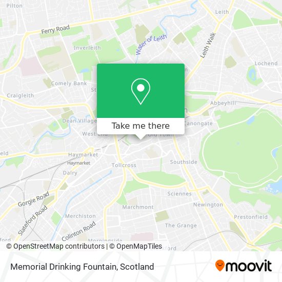Memorial Drinking Fountain map