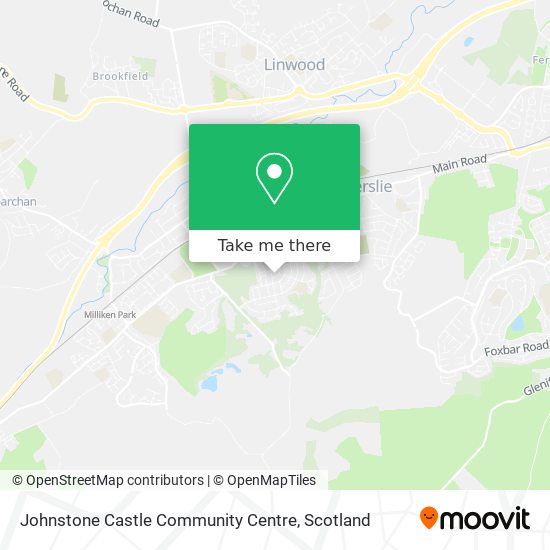 Johnstone Castle Community Centre map