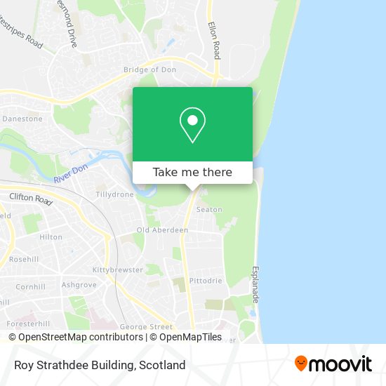 Roy Strathdee Building map