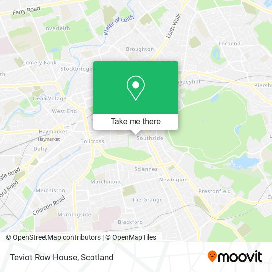 Teviot Row House map