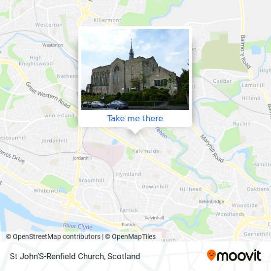St John’S-Renfield Church map