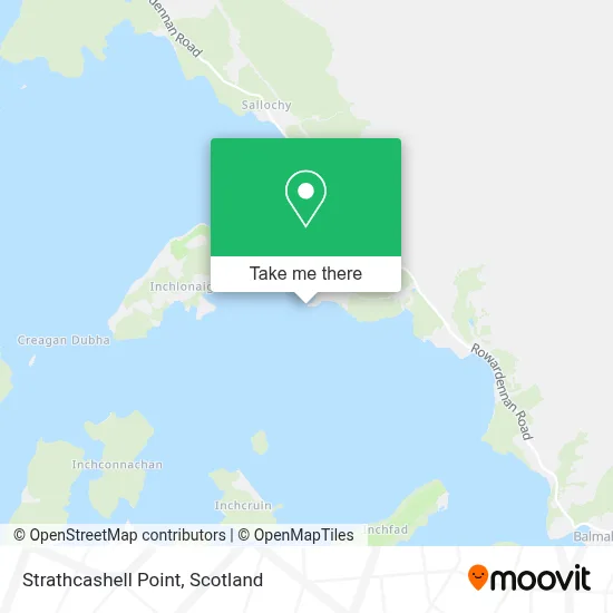Strathcashell Point map