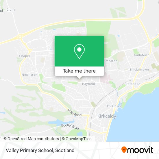 Valley Primary School map