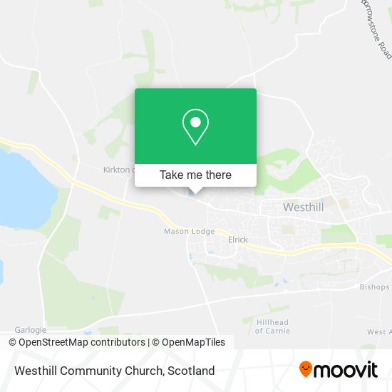 Westhill Community Church map