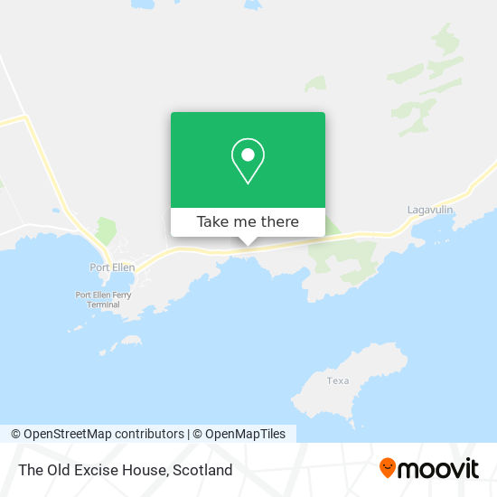 The Old Excise House map