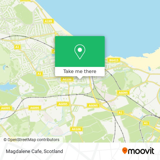 Magdalene Cafe map