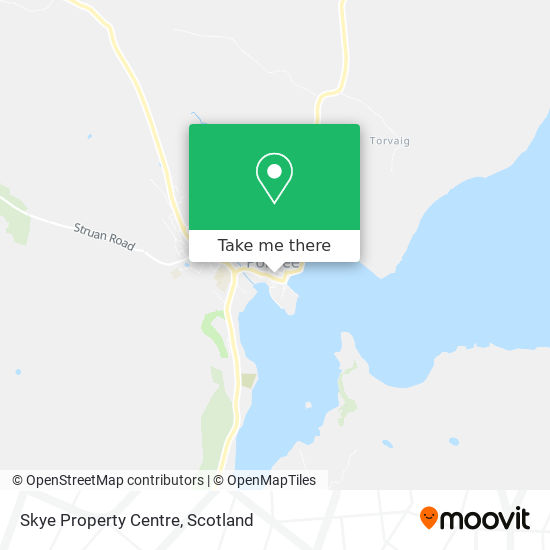 Skye Property Centre map
