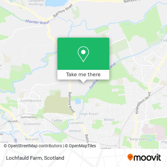 Lochfauld Farm map
