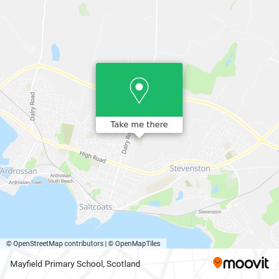 Mayfield Primary School map