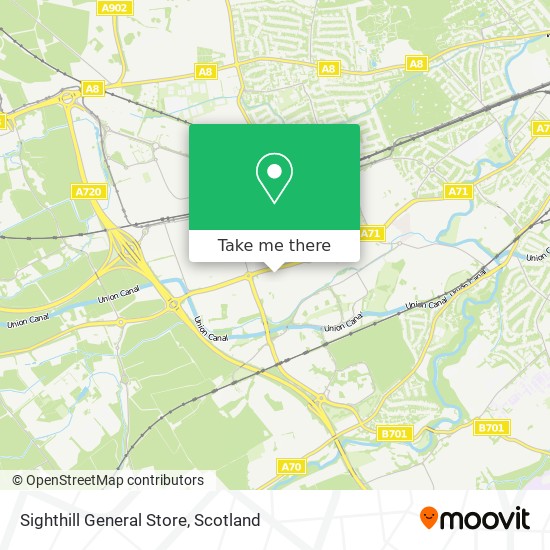 Sighthill General Store map