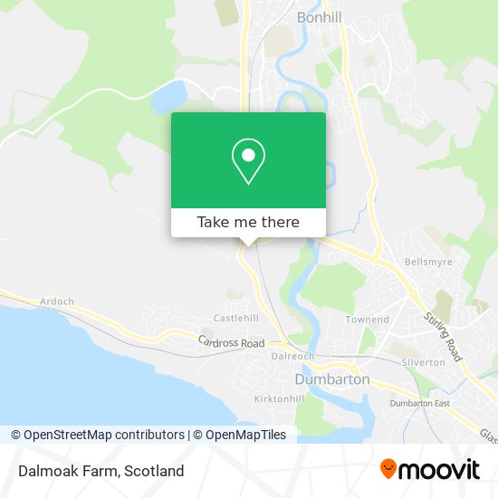 Dalmoak Farm map