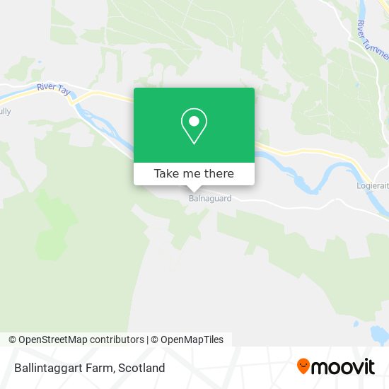 Ballintaggart Farm map