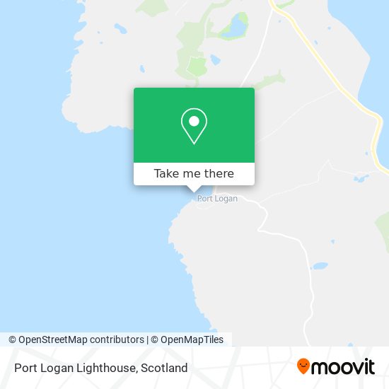 Port Logan Lighthouse map