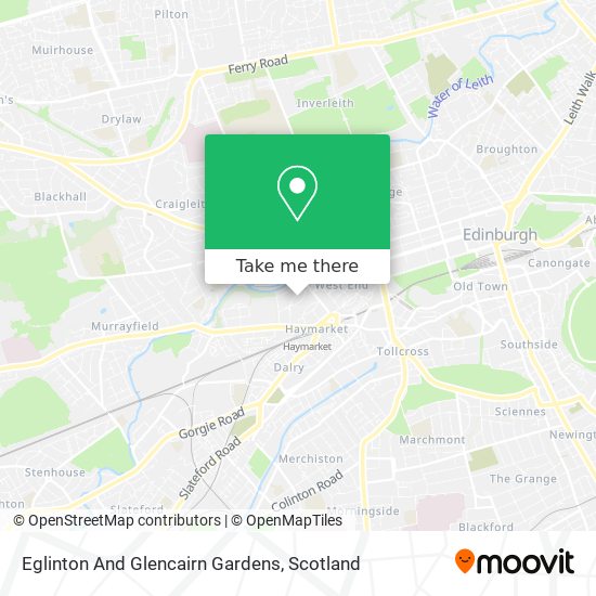 Eglinton And Glencairn Gardens map