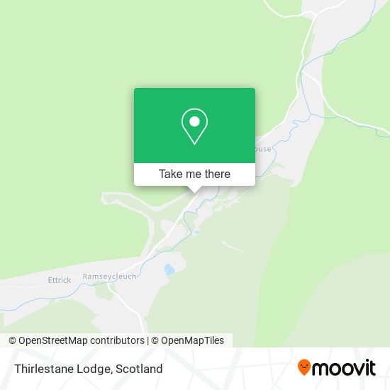 Thirlestane Lodge map