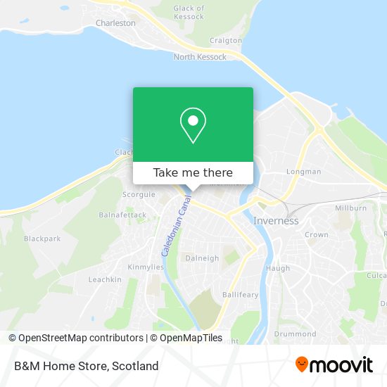 B&M Home Store map