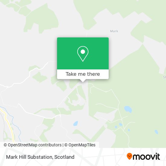 Mark Hill Substation map