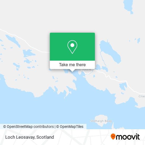 Loch Leosavay map