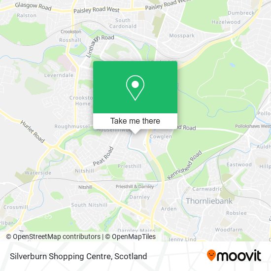 Silverburn Shopping Centre map