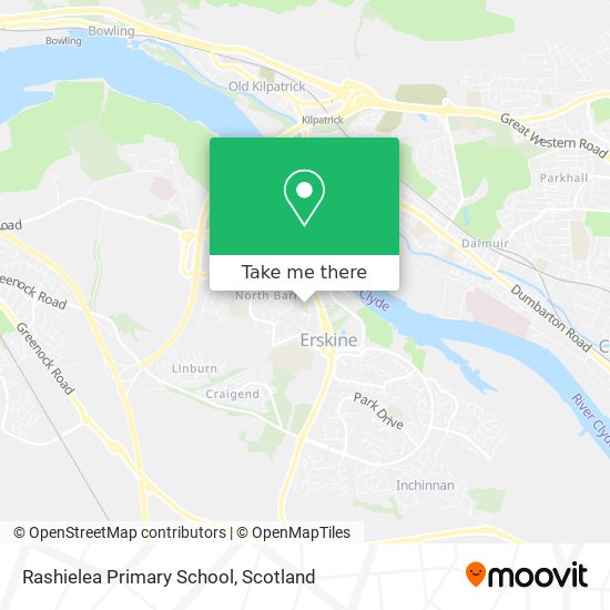 Rashielea Primary School map