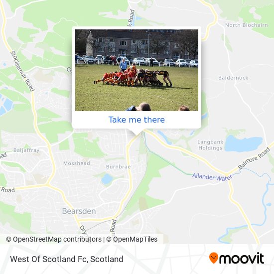 West Of Scotland Fc map