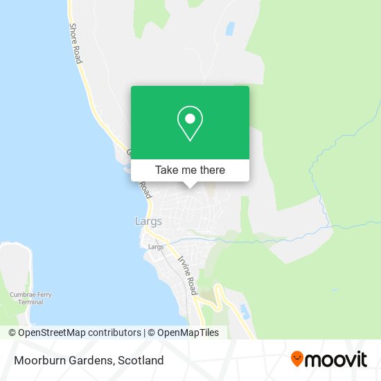 Moorburn Gardens map