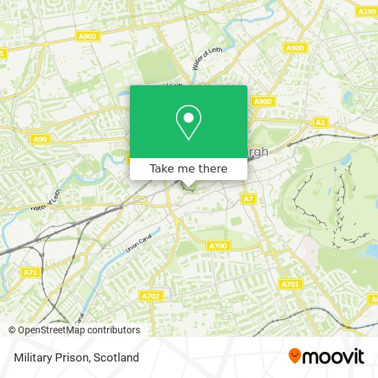 Military Prison map