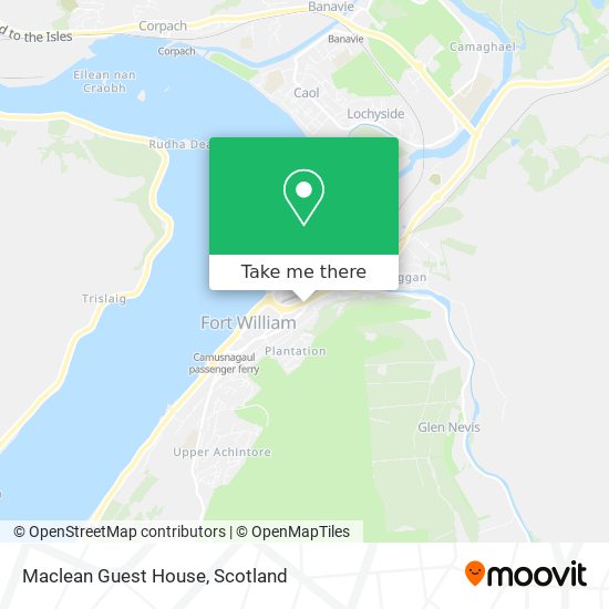 Maclean Guest House map