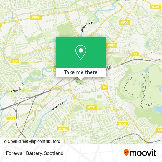 Forewall Battery map