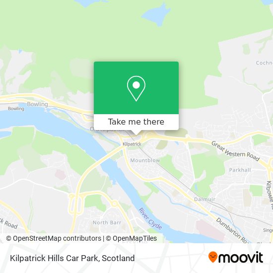 Kilpatrick Hills Car Park map