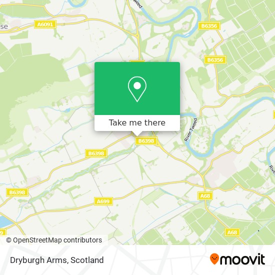 Dryburgh Arms map