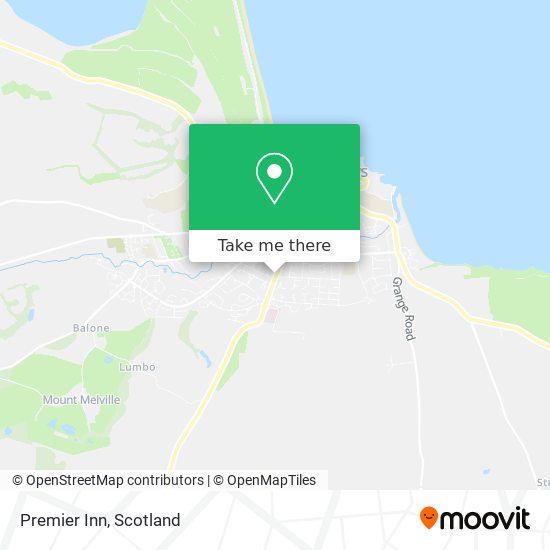 Premier Inn map